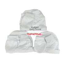 Load image into Gallery viewer, Baby Hat, Socks And Mittens (3pcs)

