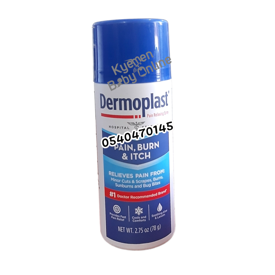 Dermoplast Hospital Strength Pain Relieving Spray - 2.75 fl oz can