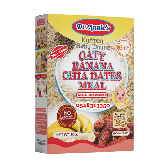 Oaty Banana Chia Dates Meal (Dr Annie's) 6m+ 400g