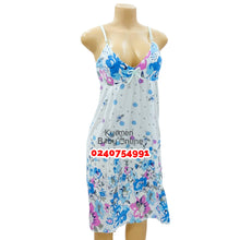 Load image into Gallery viewer, Breastfeeding Night Gown / Nighty With Coat 12-14 (Suinier Pollen)
