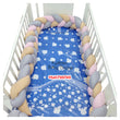 Load image into Gallery viewer, Cot Bumper (Spiral) Big Size 350cm - Kyemen Baby Online
