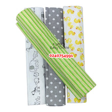 Load image into Gallery viewer, 4 In 1 Coloured Cotsheet / Receiving Blanket (One Yard) Minnie Kolaco - Kyemen Baby Online
