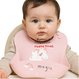 Baby Silicone Bib (Dr Annie's) - Kyemen Baby Online