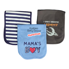 Load image into Gallery viewer, Baby Burp Cloth (Hudson Baby) 3pcs - Kyemen Baby Online
