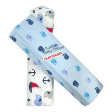Load image into Gallery viewer, 2 In 1 Coloured Cotsheet / Receiving Blanket (39in*59in) Child Of Mine - Kyemen Baby Online
