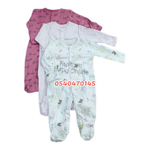 Load image into Gallery viewer, Baby Sleep Suit / Sleep Wear / Overall (Mamas And Papas 3pcs) 0-3m - Kyemen Baby Online
