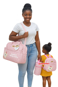 Diaper Bag (Deellt 4 in 1) My Teddy - Kyemen Baby Online