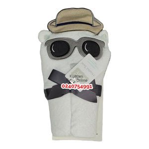 Hooded Towel (Hudson Baby) - Kyemen Baby Online