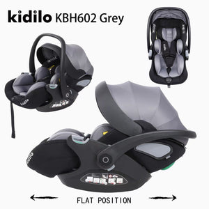 Baby Car Seat Carrier (Kidilo KBH602) Grey