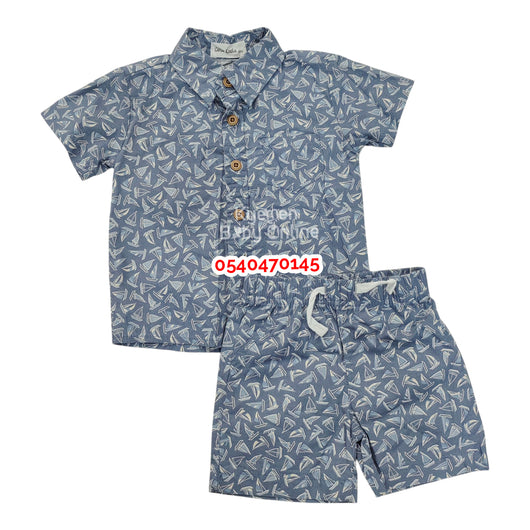 Baby Boy Dress Top And Down (Fairy Realm) Boat