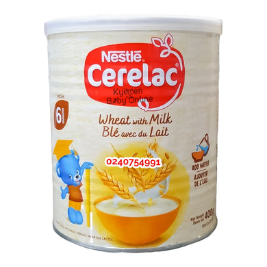 Cerelac Wheat With Milk (Can, 400g) 6m+ - Kyemen Baby Online