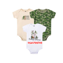 Load image into Gallery viewer, Baby Boy Bodysuit 3pcs (Outdoors)6-9m
