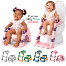 Load image into Gallery viewer, 2 In 1 Toilet Ladder / Potty Steps / Toilet Seat (BC301)
