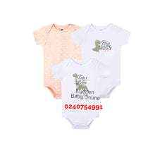 Load image into Gallery viewer, Baby Girl Bodysuit 3pcs (Love)
