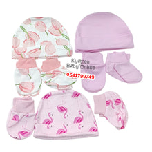 Load image into Gallery viewer, Baby Hat, Socks And Mittens (3pcs) - Kyemen Baby Online
