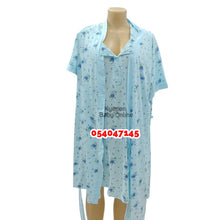 Load image into Gallery viewer, Breastfeeding Nighty With Coat / Front Open/ Yimiasha (Valley)

