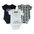 Load image into Gallery viewer, Baby Bodysuit (3Pcs) Pookie 0-3 Months
