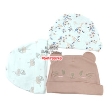 Load image into Gallery viewer, Baby Hat (Kids Center) 3pcs - Kyemen Baby Online
