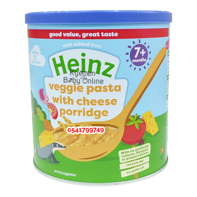 Heinz Veggie Pasta With Cheese Porridge 7m+ - Kyemen Baby Online