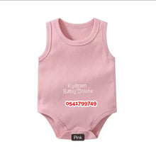 Load image into Gallery viewer, Baby sleeveless Bodysuit
