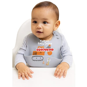 Baby Silicone Bib (Dr Annie's) - Kyemen Baby Online