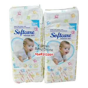 Baby Diapers (Softcare Premium Soft) 10-Pack Sac