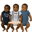Load image into Gallery viewer, Baby Bodysuit (3pcs) Good looks - Kyemen Baby Online
