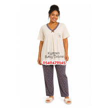 Load image into Gallery viewer, Breastfeeding Nighty Top And Down (Wonderful) - Kyemen Baby Online

