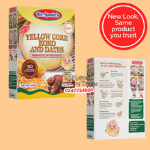 Load image into Gallery viewer, Yellow Corn Koko And Dates (Dr Annie's) 6m+ 400g - Kyemen Baby Online
