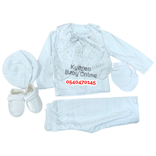 Baby Boy Christening Dress (0-6m) PinkyDolls