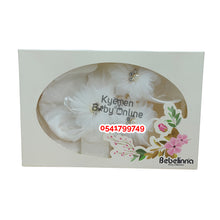 Load image into Gallery viewer, Baby Girl Headband With Stockings and Headband(0-6M) Bebelinna - Kyemen Baby Online
