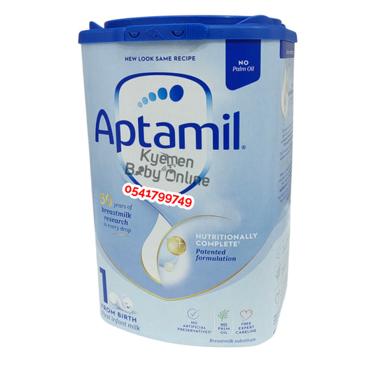 Aptamil Infant Formula 1, 2 & 3 (UK, 800g) 0m+