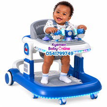 Load image into Gallery viewer, 4-In-1 Baby Walker With Music, Push Walker, Feeding Table With Interactive Toys (510)
