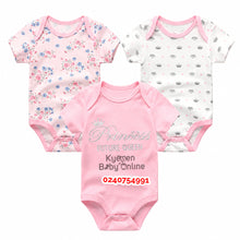 Load image into Gallery viewer, Baby Girl Bodysuit (3pcs) Queen
