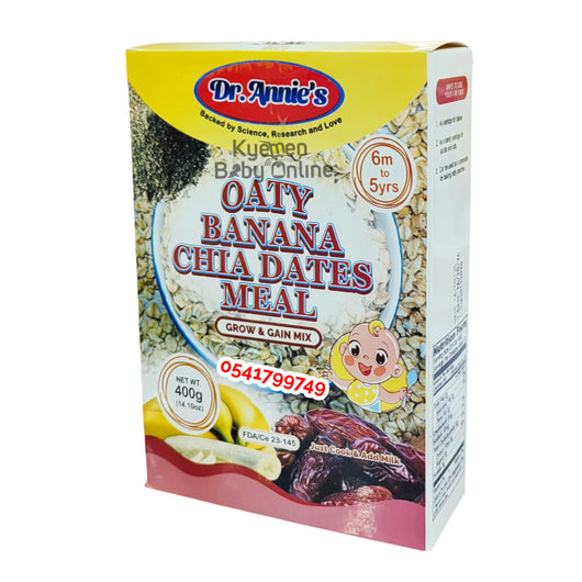 Oaty Banana Chia Dates Meal (Dr Annie's) 6m+ 400g