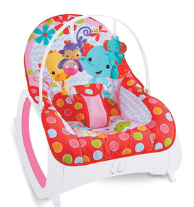 Unique Rocker (Newborn-To- Toddler Portable Rocker) FitchBaby 0049 Pink