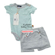 Load image into Gallery viewer, Baby Bodysuit With Shorts (French Baby) - Kyemen Baby Online
