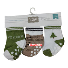 Load image into Gallery viewer, Baby Boy Socks (Hudson Baby) Explore 0-9M - Kyemen Baby Online

