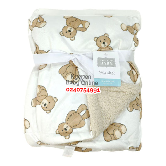 Baby Blanket (Hudson Baby) 30×40 inch / 76×102cm (Odo) - Kyemen Baby Online