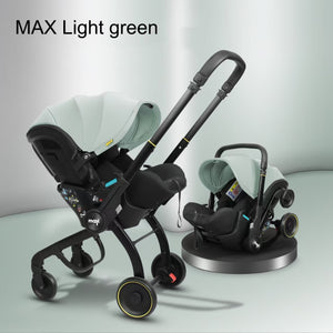Baby Stroller (3 In 1 Kidilo Max Car Seat / Car Seat Carrier / Stroller)