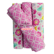 Load image into Gallery viewer, 4 In 1 Coloured Cot Sheet / Receiving Blanket (Baby Of Mine) 150cm * 100cm - Kyemen Baby Online
