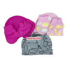 Load image into Gallery viewer, Baby Hat, Socks And Mittens (3pcs) - Kyemen Baby Online
