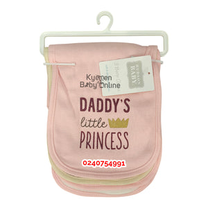 Baby Burp Cloth (Hudson Baby) 3pcs