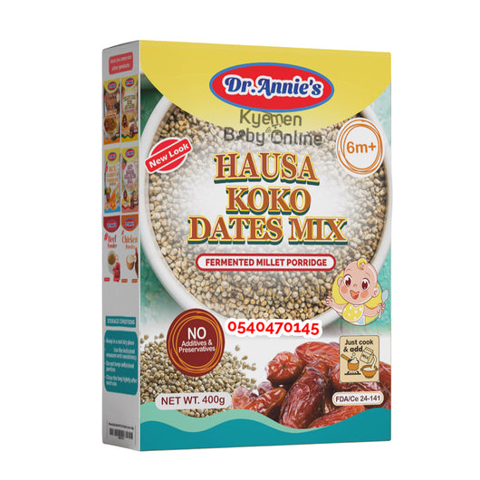 Hausa Koko Dates Mix (Dr Annie's) 6m+ 400g