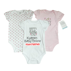 Baby Bodysuit (3pcs) Honey - Kyemen Baby Online