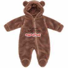 Load image into Gallery viewer, Baby Fluffy Swaddle (Brownie)
