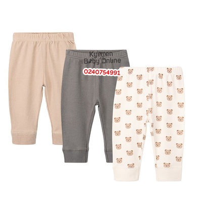 Baby Pants / Trousers (Hudson Baby - Cozy) 3 Pairs - Kyemen Baby Online