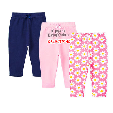Baby Pants / Trousers (Hudson Baby - Daisy) 3 Pairs - Kyemen Baby Online