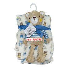 Load image into Gallery viewer, Baby Blanket (Duck Duck) Blanket With Toy - Kyemen Baby Online
