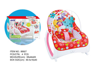 Unique Rocker (Newborn-To- Toddler Portable Rocker) FitchBaby 0049 Pink